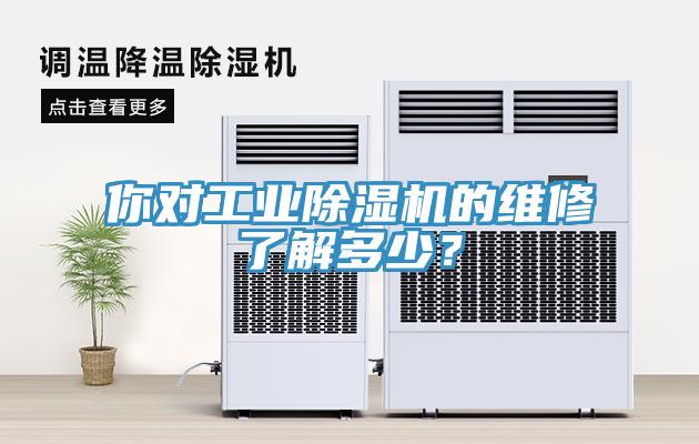 你對(duì)工業(yè)除濕機(jī)的維修了解多少？