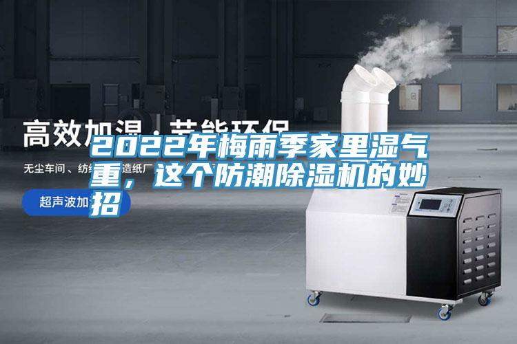 2022年梅雨季家里濕氣重，這個防潮除濕機的妙招