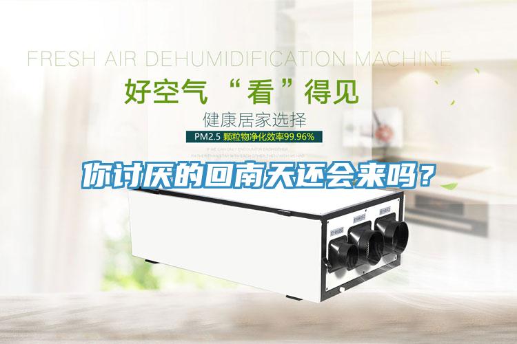 你討厭的回南天還會(huì)來(lái)嗎？