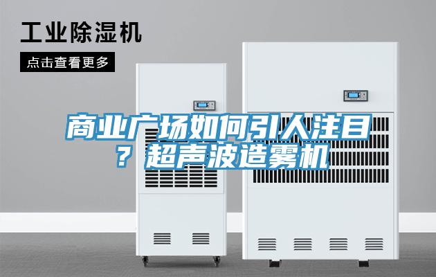 商業(yè)廣場(chǎng)如何引人注目？超聲波造霧機(jī)