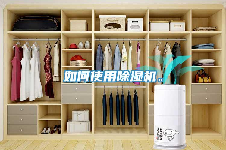 如何使用除濕機(jī)。