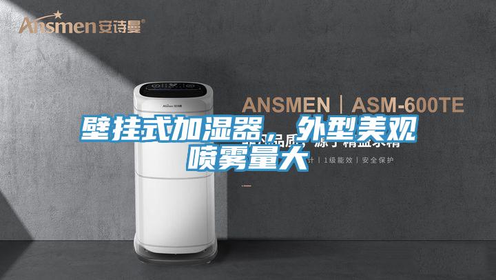 壁掛式加濕器，外型美觀噴霧量大
