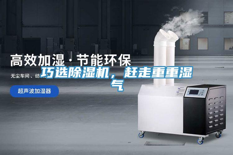 巧選除濕機，趕走重重濕氣
