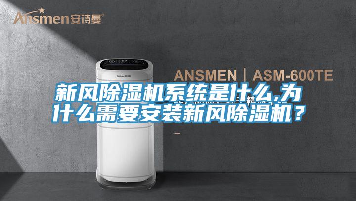 新風除濕機系統(tǒng)是什么,為什么需要安裝新風除濕機？
