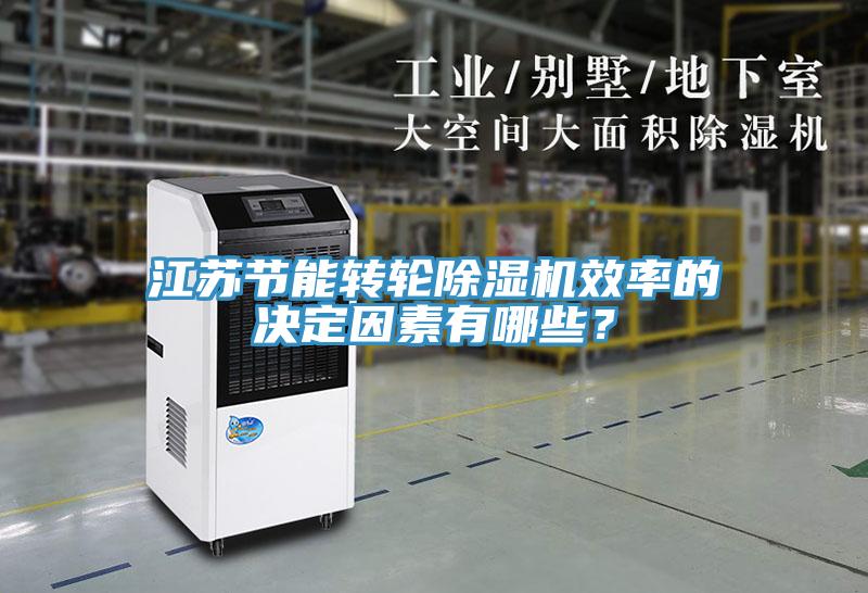 江蘇節(jié)能轉(zhuǎn)輪除濕機效率的決定因素有哪些？