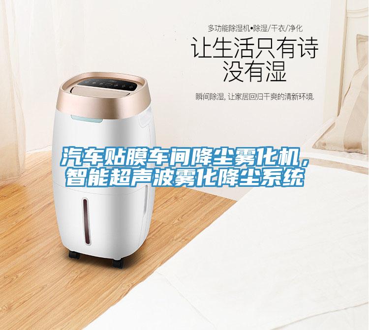 汽車貼膜車間降塵霧化機，智能超聲波霧化降塵系統(tǒng)