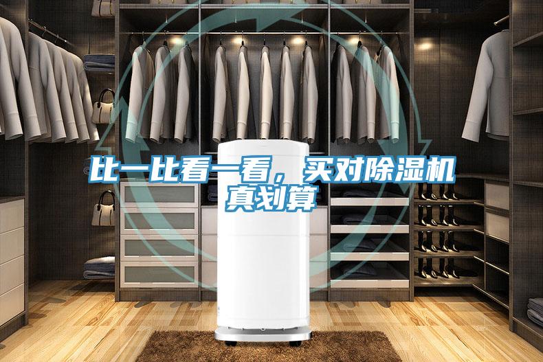 比一比看一看，買對(duì)除濕機(jī)真劃算