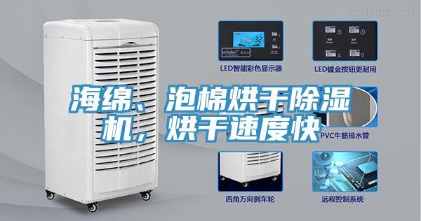 海綿、泡棉烘干除濕機，烘干速度快