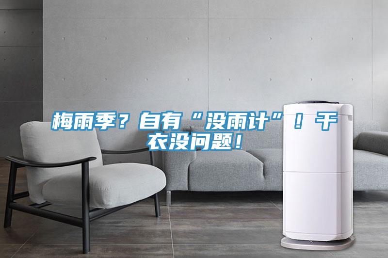 梅雨季？自有“沒雨計(jì)”！干衣沒問題！