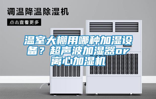 溫室大棚用哪種加濕設(shè)備？超聲波加濕器or離心加濕機(jī)