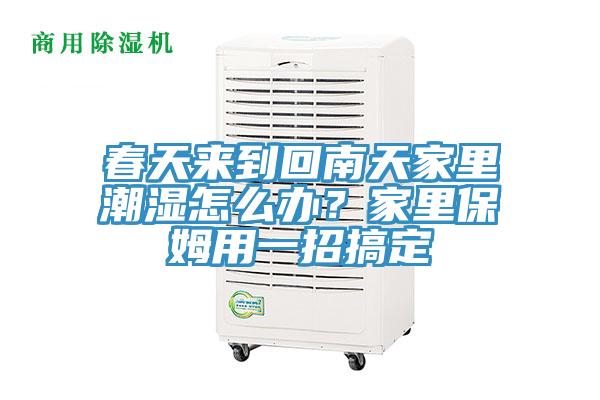 春天來到回南天家里潮濕怎么辦？家里保姆用一招搞定