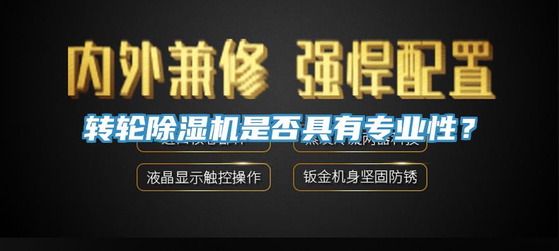 轉(zhuǎn)輪除濕機(jī)是否具有專業(yè)性？