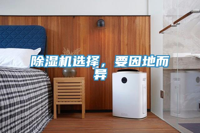 除濕機(jī)選擇，要因地而異