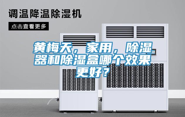 黃梅天，家用，除濕器和除濕盒哪個(gè)效果更好？