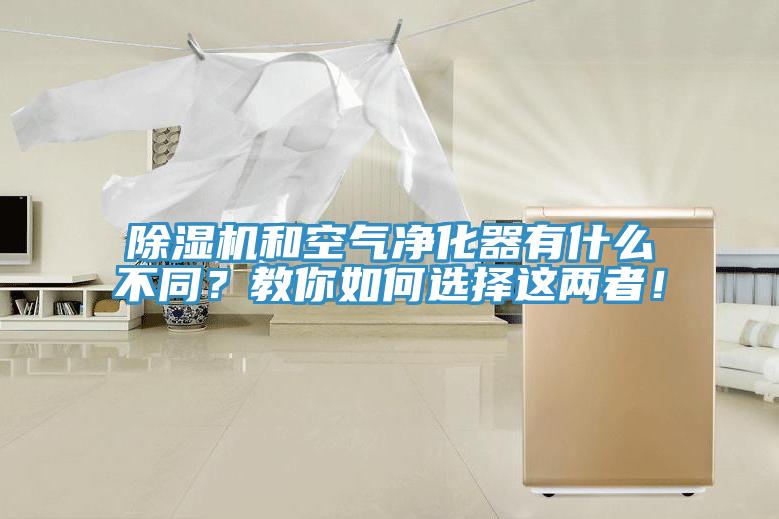 除濕機(jī)和空氣凈化器有什么不同？教你如何選擇這兩者！