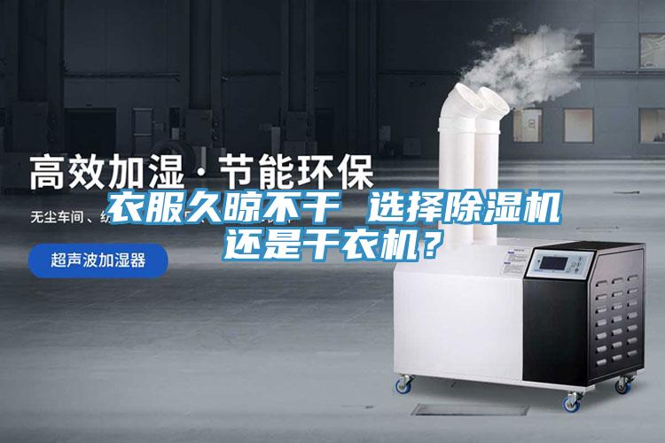 衣服久晾不干 選擇除濕機還是干衣機？