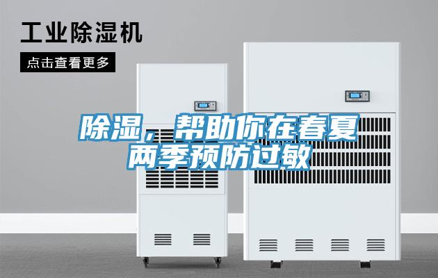 除濕，幫助你在春夏兩季預(yù)防過敏