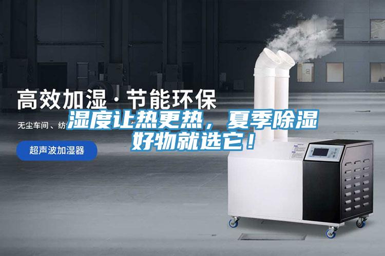 濕度讓熱更熱，夏季除濕好物就選它！