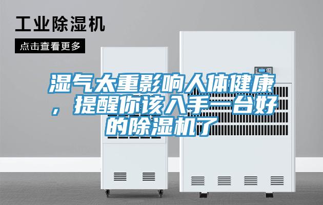 濕氣太重影響人體健康，提醒你該入手一臺好的除濕機(jī)了
