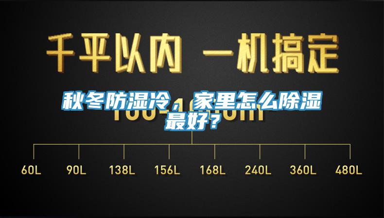秋冬防濕冷，家里怎么除濕最好？