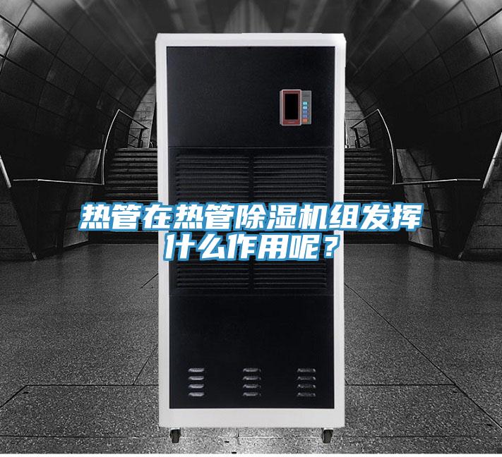 熱管在熱管除濕機(jī)組發(fā)揮什么作用呢？