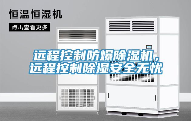 遠(yuǎn)程控制防爆除濕機(jī)，遠(yuǎn)程控制除濕安全無(wú)憂