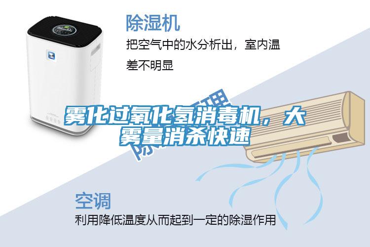 霧化過氧化氫消毒機(jī)，大霧量消殺快速
