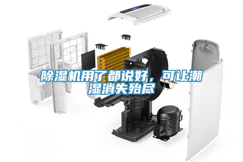 除濕機用了都說好，可讓潮濕消失殆盡