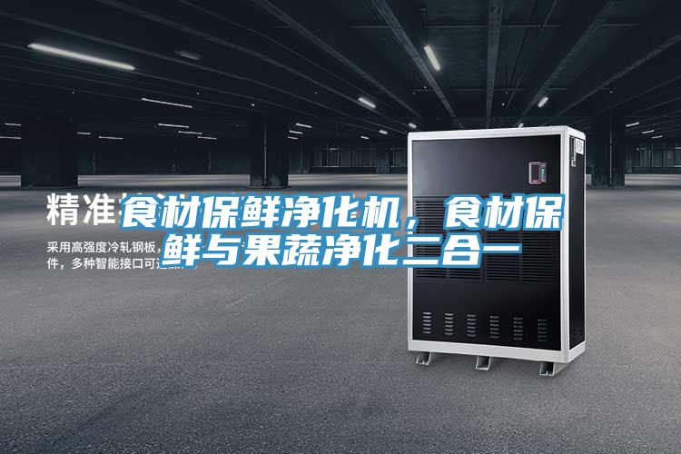 食材保鮮凈化機(jī)，食材保鮮與果蔬凈化二合一