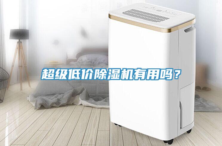 超級低價除濕機有用嗎？