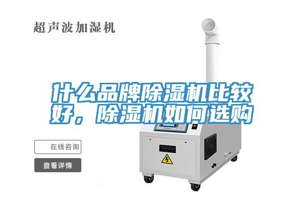 什么品牌除濕機(jī)比較好，除濕機(jī)如何選購(gòu)