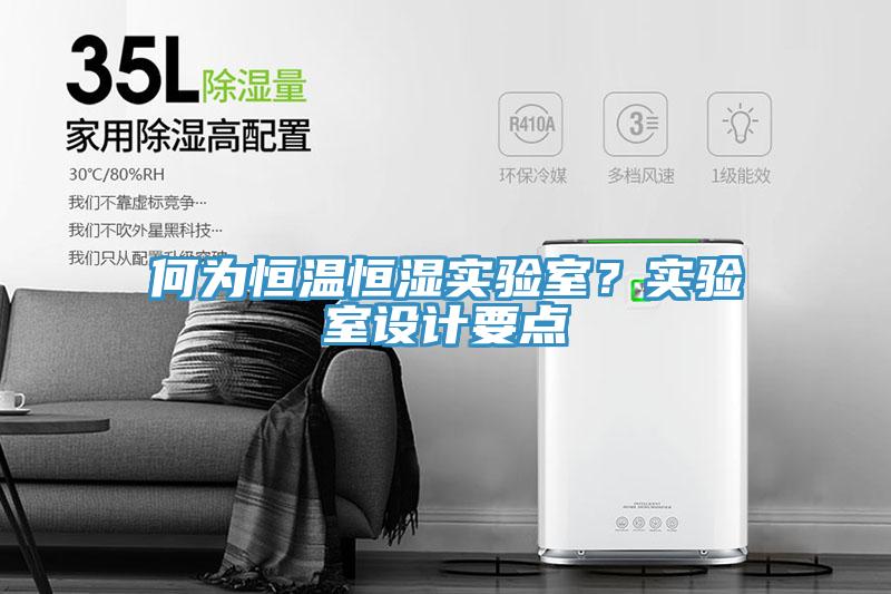 何為恒溫恒濕實驗室？實驗室設(shè)計要點