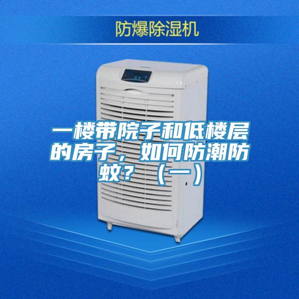一樓帶院子和低樓層的房子，如何防潮防蚊？（一）