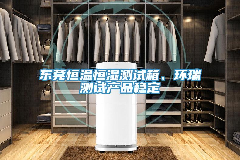 東莞恒溫恒濕測試箱、環(huán)瑞測試產(chǎn)品穩(wěn)定