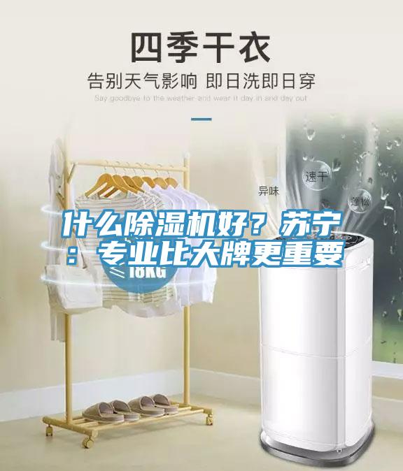 什么除濕機好？蘇寧：專業(yè)比大牌更重要