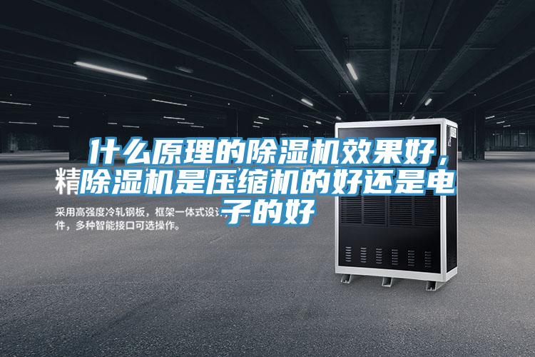 什么原理的除濕機效果好，除濕機是壓縮機的好還是電子的好