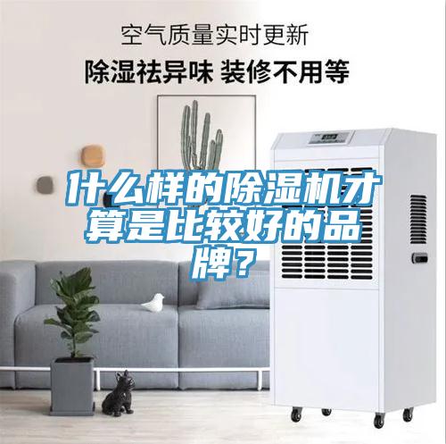 什么樣的除濕機(jī)才算是比較好的品牌？