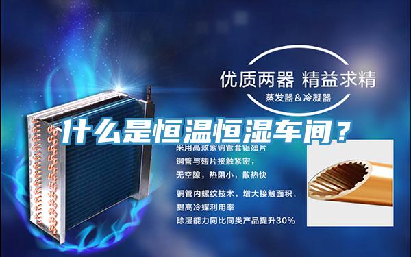 什么是恒溫恒濕車間？