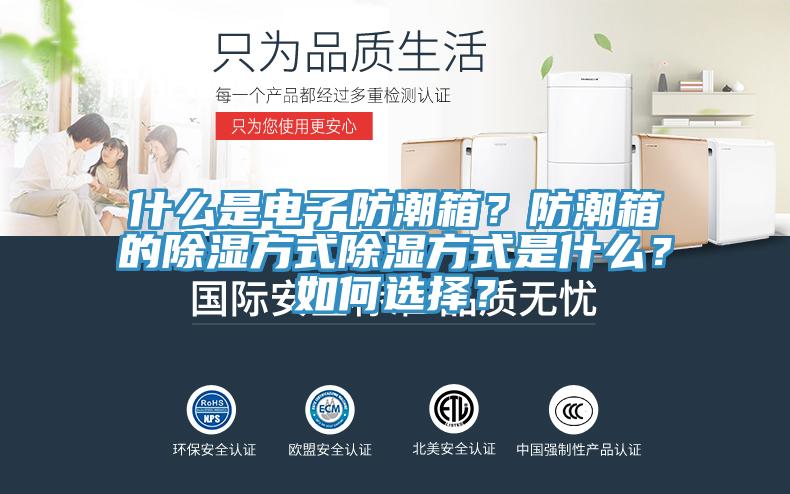 什么是電子防潮箱？防潮箱的除濕方式除濕方式是什么？如何選擇？