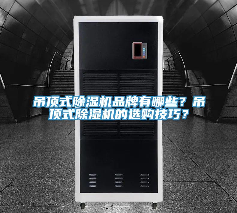 吊頂式除濕機品牌有哪些？吊頂式除濕機的選購技巧？