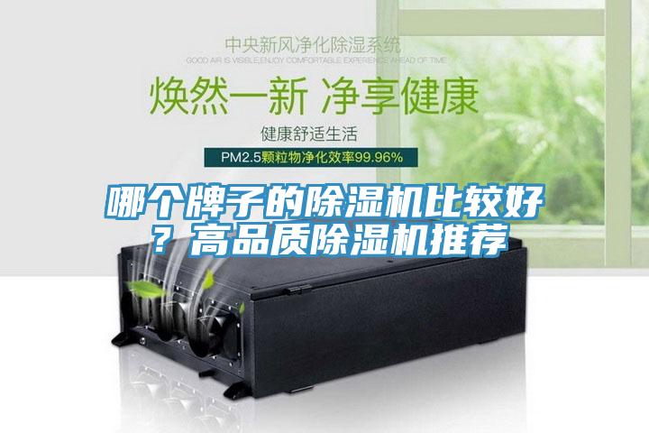 哪個牌子的除濕機(jī)比較好？高品質(zhì)除濕機(jī)推薦