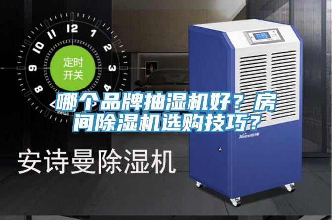 哪個品牌抽濕機好？房間除濕機選購技巧？