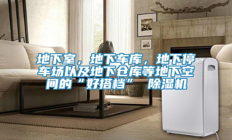 地下室，地下車庫，地下停車場以及地下倉庫等地下空間的“好搭檔” 除濕機
