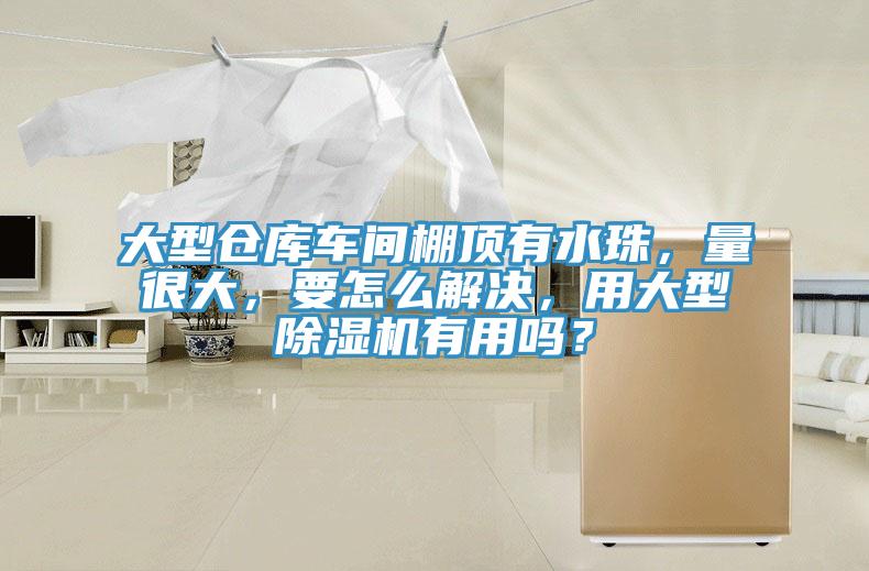 大型倉庫車間棚頂有水珠，量很大，要怎么解決，用大型除濕機(jī)有用嗎？