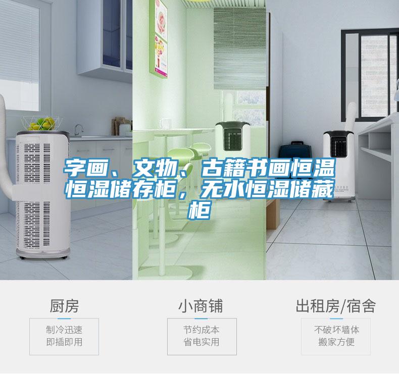 字畫、文物、古籍書畫恒溫恒濕儲(chǔ)存柜，無水恒濕儲(chǔ)藏柜