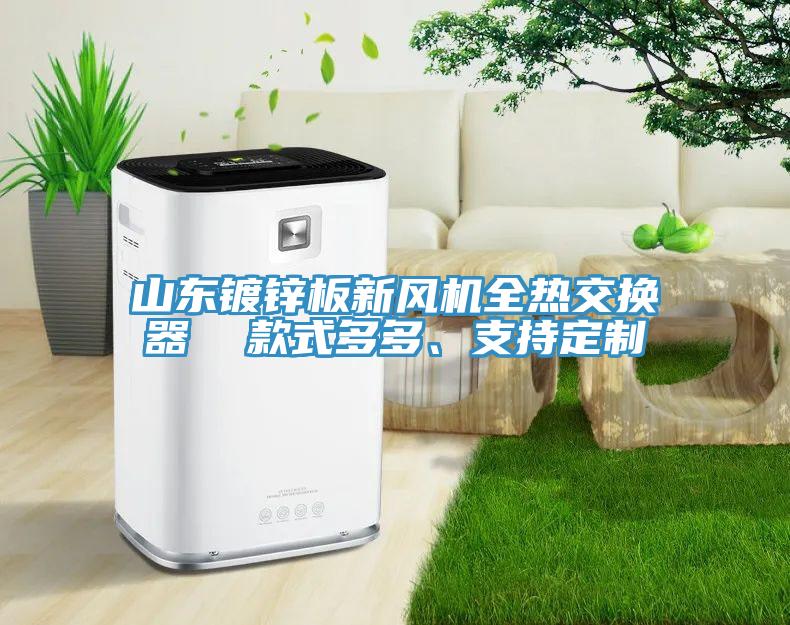 山東鍍鋅板新風機全熱交換器  款式多多、支持定制
