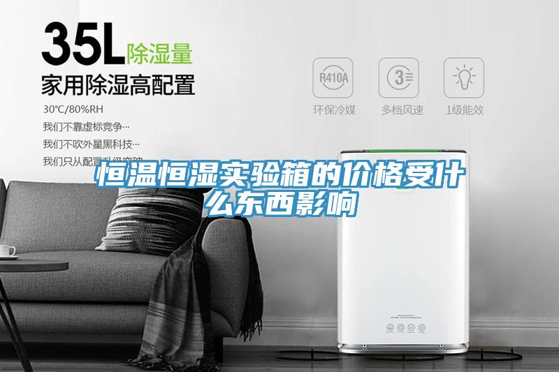 恒溫恒濕實(shí)驗(yàn)箱的價格受什么東西影響