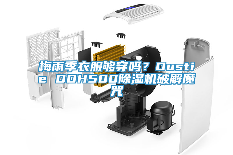 梅雨季衣服夠穿嗎？Dustie DDH500除濕機破解魔咒