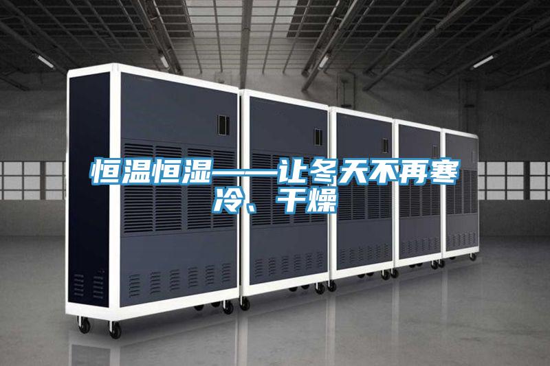 恒溫恒濕——讓冬天不再寒冷、干燥