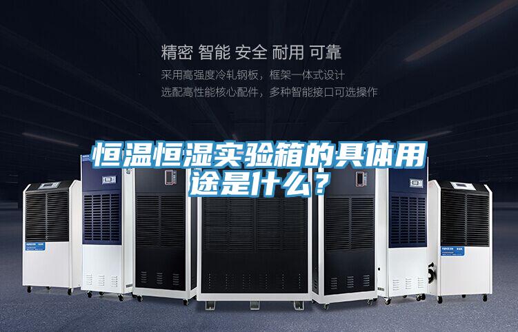 恒溫恒濕實(shí)驗(yàn)箱的具體用途是什么？